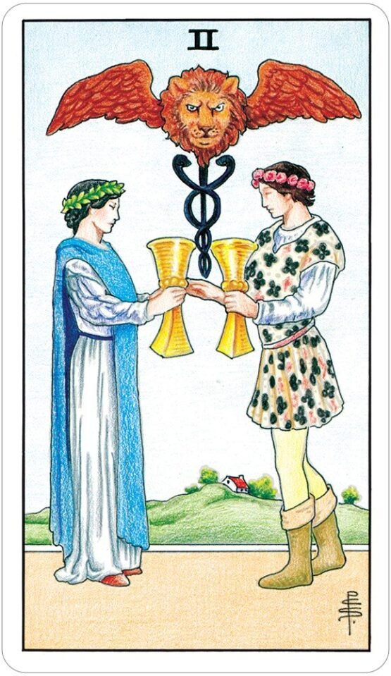 universal waite tarot sample