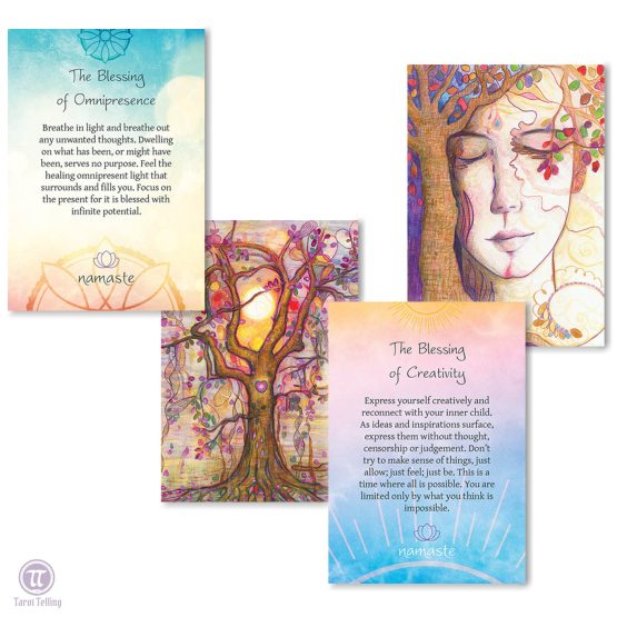 Namaste Blessing and Divination Cards